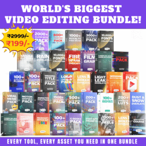 World’s Biggest Video Editing Bundle.